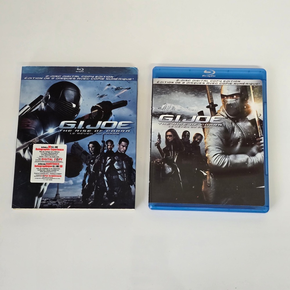 G.I. Joe The Rise of Cobra Blu-ray 2-Disc‎ Special Edition Slipcover Paramount